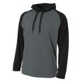 thumbnail image 2 of A4 Color Block Tech Fleece Hoodie For Youth Male in Graphite/Black | NB4234, 2 of 2