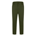 thumbnail image 3 of Dovford Men's Casual Cargo Pants Relaxed Elastic Waist Work Pant Athletic Jogger Sweatpants with Multi Pockets, 3 of 5