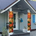 thumbnail image 3 of SEANATIVE Thanksgiving Fall Porch Sign Maple Leaves Welcome Hanging Banners Set of 2 Hanging Banner for Front Door Garden Home Yard Party Decor, 3 of 7