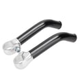 thumbnail image 2 of TureClos 1 Pair Bike Armrest Handlebar Replacement Bicycles Aluminum Handle Bar Extender for 22.2mm Diameter Cycling Upgrade Spare Parts Black, 2 of 8