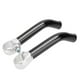 thumbnail image 1 of Toystoory 1 par de reposabrazos de bicicleta, manillar de bicicleta, reposabrazos, manillar de aluminio para accesorios modificados de ciclismo Ciclismo Negro, 1 of 6