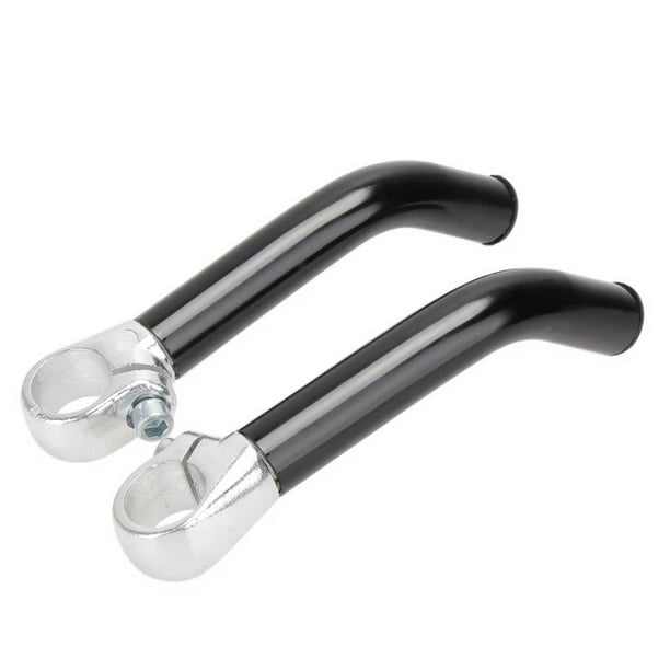 Toystoory 1 par de reposabrazos de bicicleta, manillar de bicicleta, reposabrazos, manillar de aluminio para accesorios modificados de ciclismo Ciclismo Negro