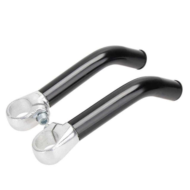 Advancent 1 par de reposabrazos de bicicleta, manillar de repuesto, extensor de barra de manillar de aluminio para bicicletas de 22,2mm de diámetro, Ciclismo Negro Advancent OD029030-01