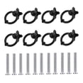 thumbnail image 4 of WEAVILUX 10Pcs Black Zinc Alloy Cabinet Pull Bars Durable Furniture Handles for Home, 4 of 7