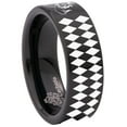 thumbnail image 6 of Jester Clown Tungsten Carbide Ring, 6 of 9