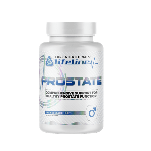 Core Nutritionals Lifeline Prostate Comprehensive Support for Healthy Prostate Function, 150 Capsules