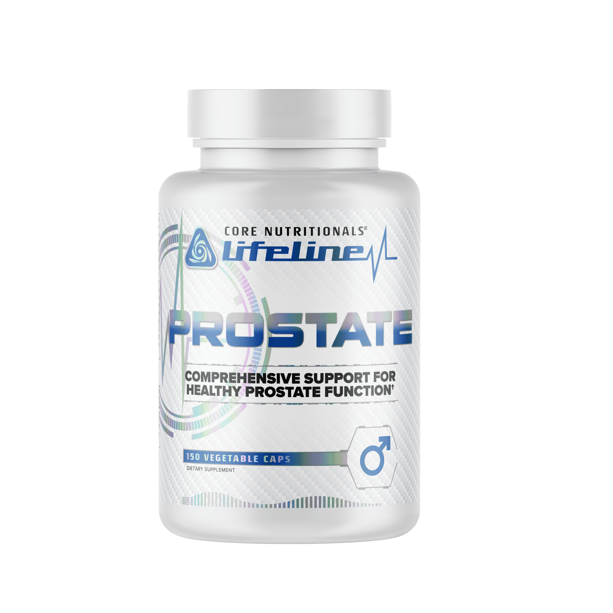Core Nutritionals Lifeline Prostate Comprehensive Support for Healthy Prostate Function, 150 Capsules