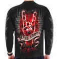 thumbnail image 2 of Camisa Casual Calavera Impreso 3d Playera De Manga Larga To, 2 of 5