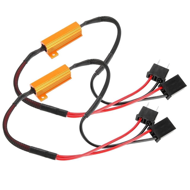 Decodificadores Led De Coche Para H7 Faro Anti Hiperflash Sin Cable De Resistencia De Carga De Error 2 Uds Speravity VI002791-00
