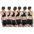 thumbnail image 4 of ToBeInStyle Bella Women's Pack of 6 Sports Bras - 38B, 4 of 4
