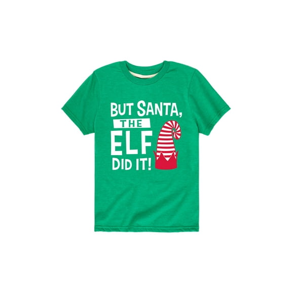 Instant Message - The Elf Did It - Toddler Short Sleeve Tee