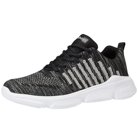 

Tangnade Men s fashion casual shoes Haragufeng Korean Trend Casual Sports Shoes Men s Sneakers Running Shoes Black 48