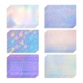 thumbnail image 2 of Xingzhi 36pcs Plastic Highly Transparent Holographic Overlay Stickers Thin And Lightweight Smooth Touch, 2 of 6