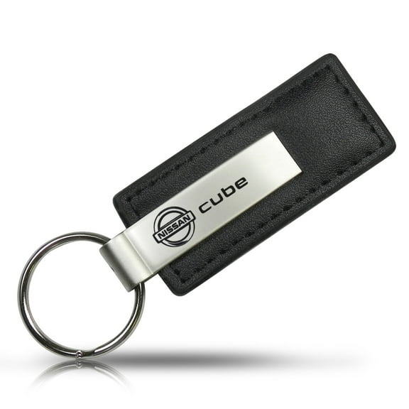 Nissan Cube Keychain & Keyring - Premium Leather