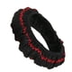 thumbnail image 5 of Cubierta De Volante De Coche Transpirable Negro + Rojo 38cm Antideslizante Universal, 5 of 8