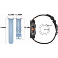 thumbnail image 3 of REQO compatible with Galaxy Watch8 Classic/Watch 8 Watch Band, Premium Soft Silicone Replacement Wristbands with Secure Clasp, 3 of 6