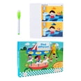 thumbnail image 2 of Juego de Buscar Y Encontrar Diferencias, Juego de Atención, Juguete de Viaje, Habilidad Fina, Concentración, Formación Educativa, Juguete para Estilo A, 2 of 8