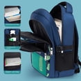 thumbnail image 3 of Mochila escolar para estudiantes de primaria, grado masculino 1-3-6, moderna, ligera, reducción de carga, protección de la columna vertebral, gran capacidad, mochila para niños, mochila, mochila para, 3 of 6