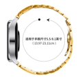 thumbnail image 4 of For Huawei Watch GT 3 Pro 46mm Replacement Strap H Type Metal Watch Band - Black, 4 of 5