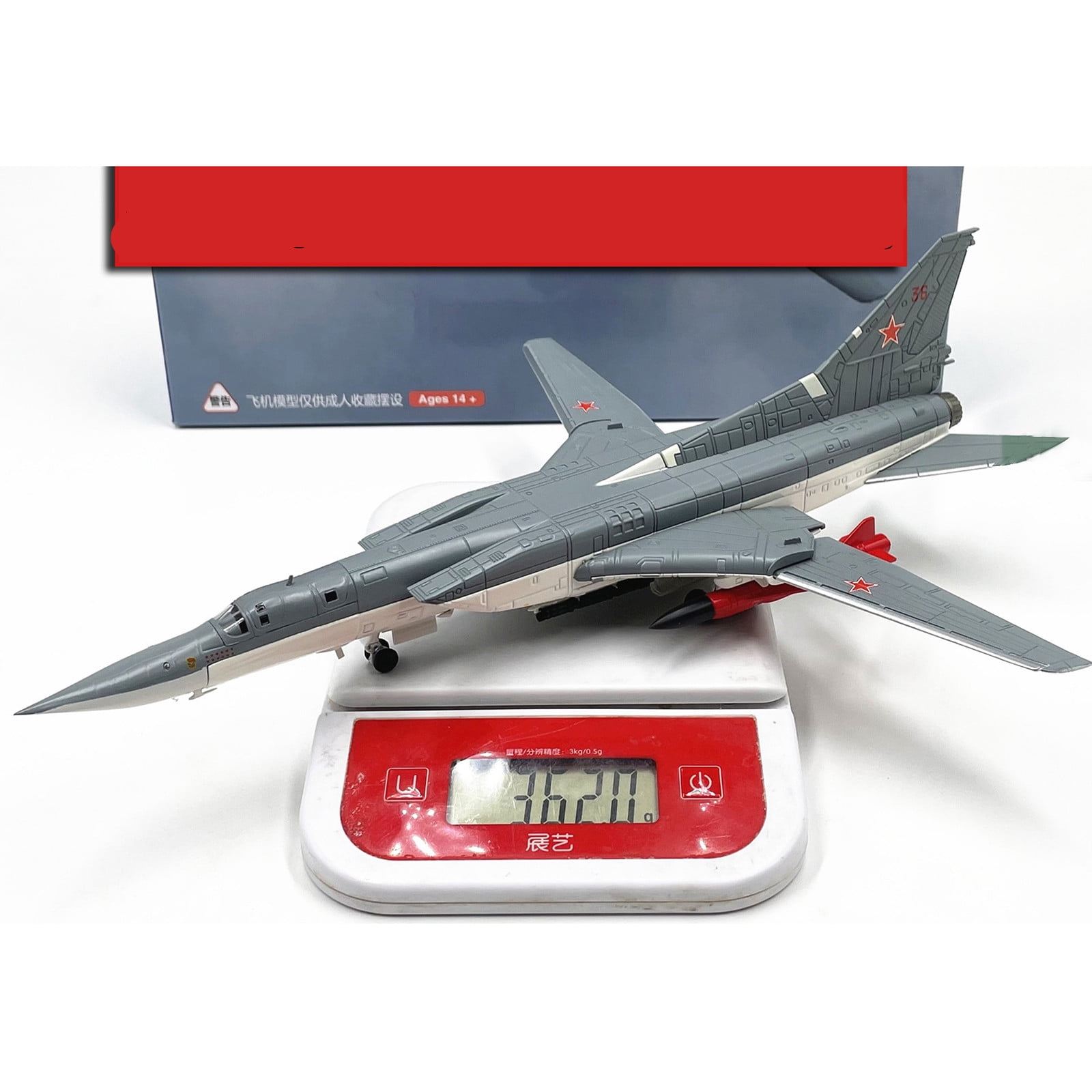 1:144 Russian TU-22M3 Backfire Aircraft Diecast Metal & Plastic Model Finished TAPDRA Spare Part
