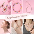 thumbnail image 6 of Glass Seed Beads for Jewelry Making, 8800pcs 3mm Small Beads for Bracelets, Friendship Bracelet Kit for Valentine's Day DIY Crafts Gifts, Women, Adults, 6 of 10