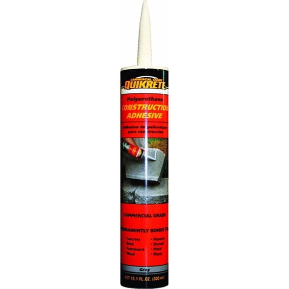 Quikrete 9902-10 Polyurethane Construction Adhesive, 10.1 oz Tube