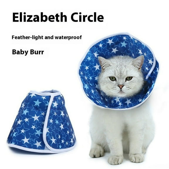 New Pet Recovery Collar Adjustable Elizabethan Cone for Dogs Cats Post Surgery Anti Lick Neck Protector