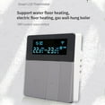 thumbnail image 4 of 3A Smart Thermostat LCD Display,  Programming Function, Precise Temperature Control,  Wide Application for Home Shopping Mallwith  Durable Programmable Thermostats, 4 of 8