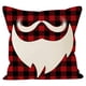 thumbnail image 5 of Fundas de almohada con diseño de árbol de Navidad de 18 x 18 pulgadas, decoración festiva para el hogar, sofá y oficina, cierre de cremallera de poliéster lavable a máquina, sin inserto Akmoler, 5 of 8