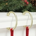 thumbnail image 3 of Haute Decor MantleClip®Chic Stocking Holder. Package Quantity: 4 Pack, Color: Gold, 3 of 5
