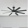 thumbnail image 6 of Honeywell 62 Inch Modern Ceiling Fan LED Remote 8 Blade Indoor Outdoor Dual Mount Black, 6 of 18