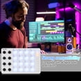 thumbnail image 4 of Beat Keyboard Machine White ABS for Music Making with Versatile Knobs and Rgb Pads, 4 of 7