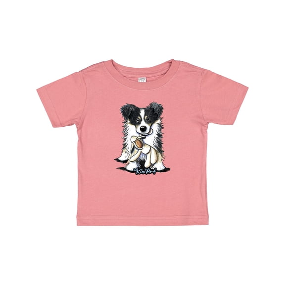 Inktastic Tri-Color Border Collie Boys or Girls Baby T-Shirt