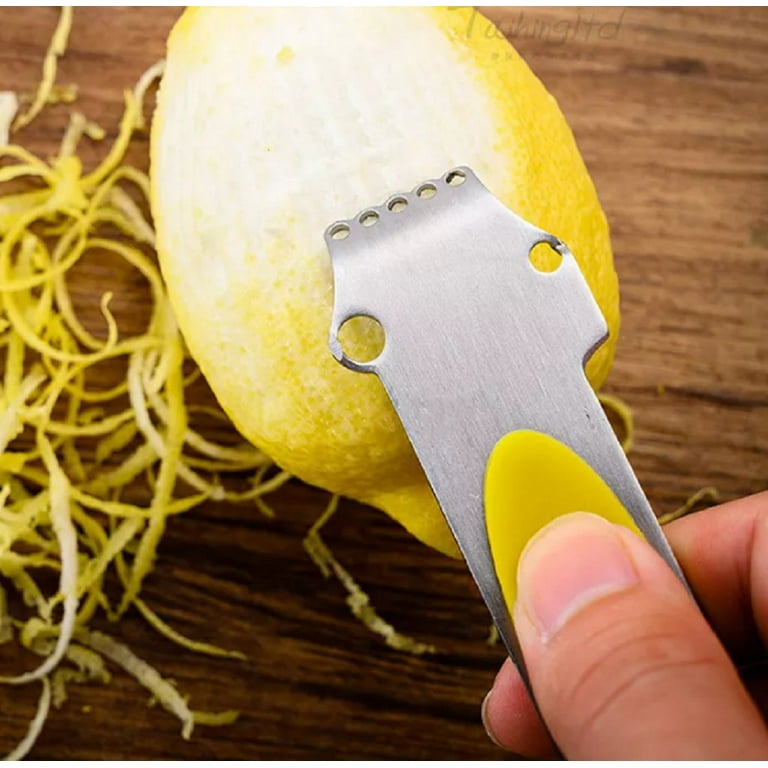 Multifunction Stainless Steel Cheese Lemon Zester Fruit Peeler Shredde –  Rosettas-Country-Kitchen