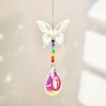 thumbnail image 6 of Crystal Prism Suncatchers with Butterfly Pendant Window Hanging Ornament Sunlight Reflection Outdoor and Indoor Decors, 6 of 14