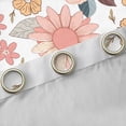 thumbnail image 4 of Homewish Chic Pink Flowers Blackout Curtains Set of 2 (52x84 Each) For Teens Female Girls,Spring Garden Window Curtains,Exotic Style Curtains and Drapes,Lightweight Room Decor, 4 of 6