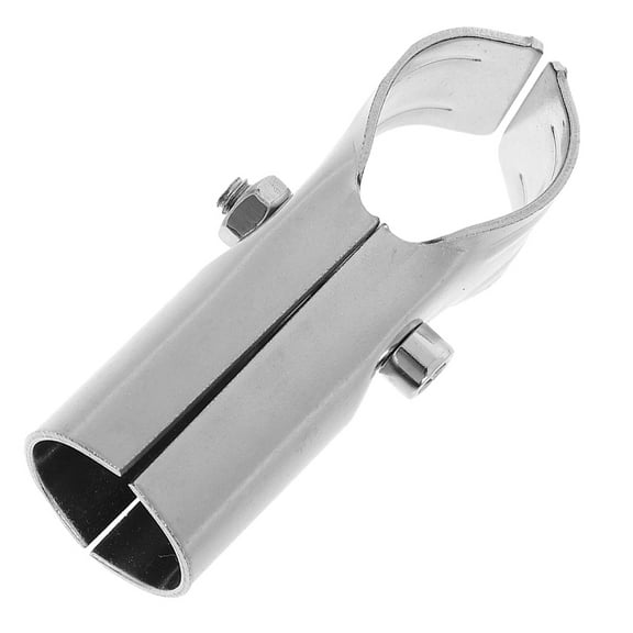 Pipe Connector Joint Tubing Clamp Fittings Heavy Duty Greenhouse Frame Building Film Silver