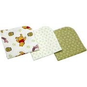 Disney Baby - Winnie the Pooh Sunshine Patch Flannel Blanket and Pillow Set