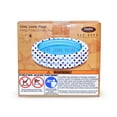 thumbnail image 5 of Rae Dunn Indigo Polka Dot Inflatable Mini Pool - Live Love Float 38012F, 5 of 5