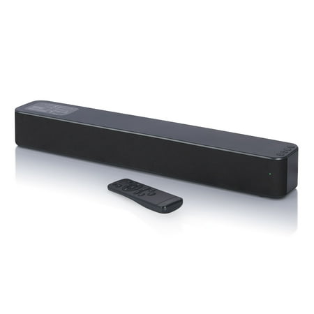 onn. 20'' 2.0 Soundbar with Bluetooth, 2 Speakers, Black