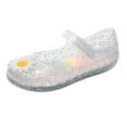 thumbnail image 2 of LYHaoo Jelly Shoes For Girls Birthday Sandals For Girls Toddler Glitter Sandals Dress Sandals Sizes 12.5 Little Kid 6-7 Years, 2 of 6