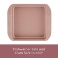 thumbnail image 3 of Bandeja para hornear Farberware, utensilios antiadherentes para hornear, 25 x 38 cm, oro rosa, 3 of 9