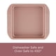 thumbnail image 3 of Bandeja para hornear Farberware, utensilios antiadherentes para hornear, 25 x 38 cm, oro rosa, 3 of 9