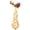 Red Gold - Santa Sleigh, variant on Festive Lighted Christmas Wall Decoration with a Santa Sleigh Pulled by Two Reindeer, Cascading LED Hanging Pendant for Indoor Wall, Doorway and Fireplace Corner Decor (Red Gold)