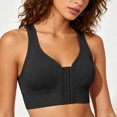 thumbnail image 4 of Lopecy-Sta Sports Bra for Women Racerback Front Hook High Support Seamless Wireless Compression Bra, 4 of 9