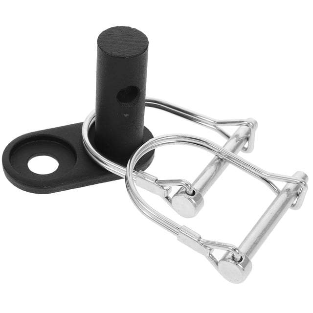 OUNONA Remorque d'Attelage pour Vélo, Attelage de Remorque, Acier Noir, Conception Pratique, Lot de 1