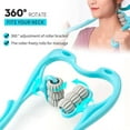 thumbnail image 4 of Neckbud Massage Roller, Cervical Spine Massager with 6 Balls Massage Point, Ergonomic for Deep Tissues of Neck, Back, Shoulders, Waist and Legs, 4 of 7