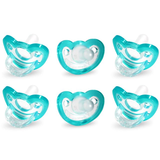 Chupete RAZBABY Jollypop Ortodóntico Sin BPA Paquete de 6