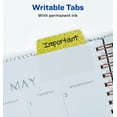 thumbnail image 4 of Avery Ultrabs Luxe, Multi-Use Style, 2" x 1.5", Film, Write-on Tab, Assorted Orange, 18 Tabs, 4 of 11