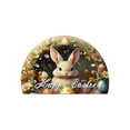 thumbnail image 2 of Cheapark Semicircular Easter Entry Door Mat, Anti-Slip Stain-Resistant Floor Mat, Bedroom Decoration Mat, 2 of 6
